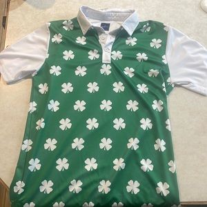 Ready Golf 4 Leaf Clover Polo.